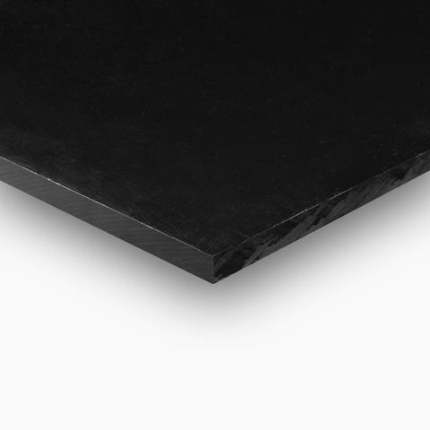 HDPE BLACK SHEET 0.250" x 24"x 24"