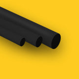 ACETAL BLACK ROD 0.375” x 12” (1 foot)