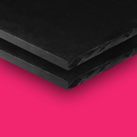 ACETAL BLACK SHEET 0.750” x 24"x 48"