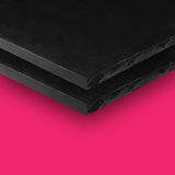 ACETAL BLACK SHEET  0.625” x 12"x 12"